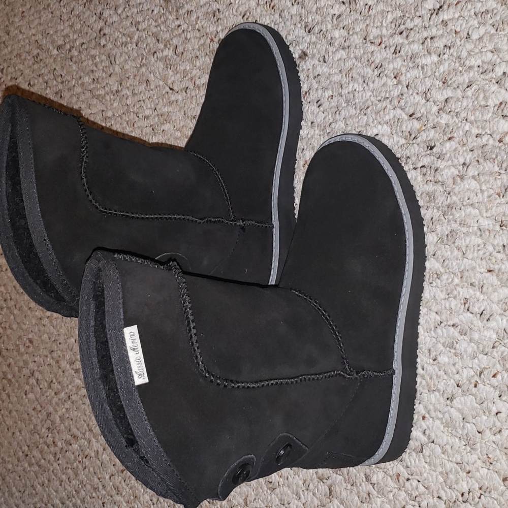 Aussie Merino Philipa Black 5 Boots